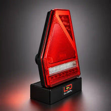 LED Tail Light Triangular Combination with Built In Smart Resistor (LH) - LG570