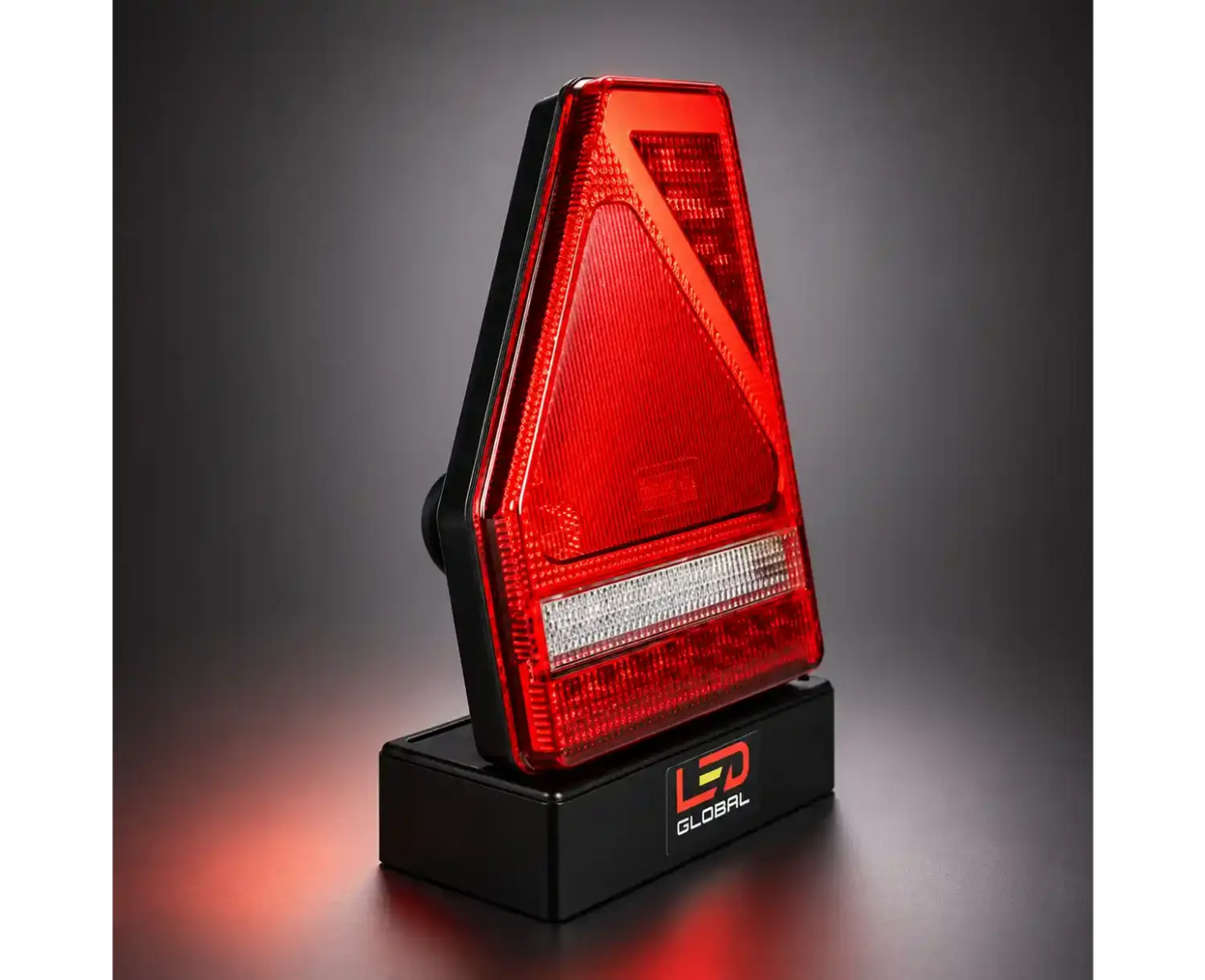 Luz Traseira LED Triangular de Combinação com Resistor Inteligente Incorporado (LD) - LG571