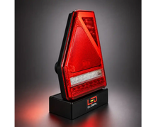 LED Tail Light Triangular Combination with Built In Smart Resistor (RH) - LG571