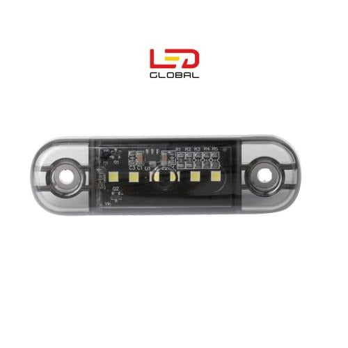 6 LED upotettava merkkivalo - valkoinen - LG106