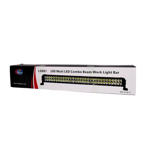 Barre lumineuse de travail combinée LED 180 Watt - LG801