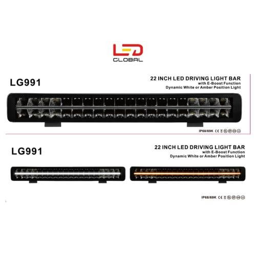 22" (550mm) LED Driving Lightbar - with Boost Function & Dynamic Start Up - LG991