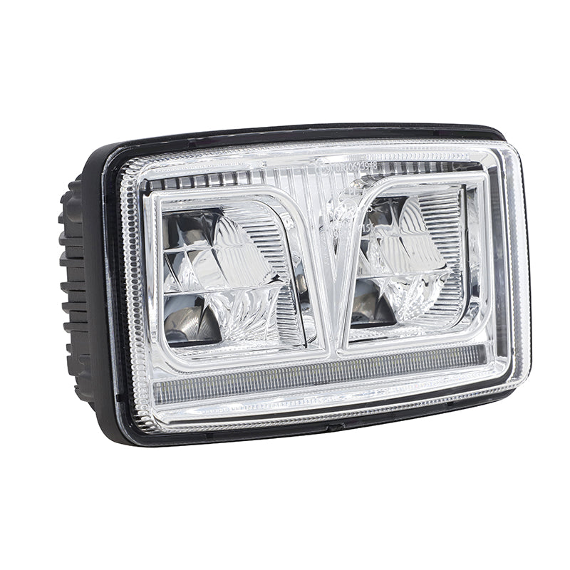 LED Rectangle High/Low Beam Headlight (EU) - LG8740