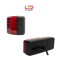 24W LED Tail Light w/Indicator (Red & Amber) - LG581