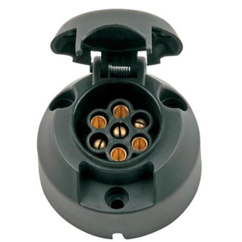 7 Pin Plastic Socket for Vehicles - LG1356