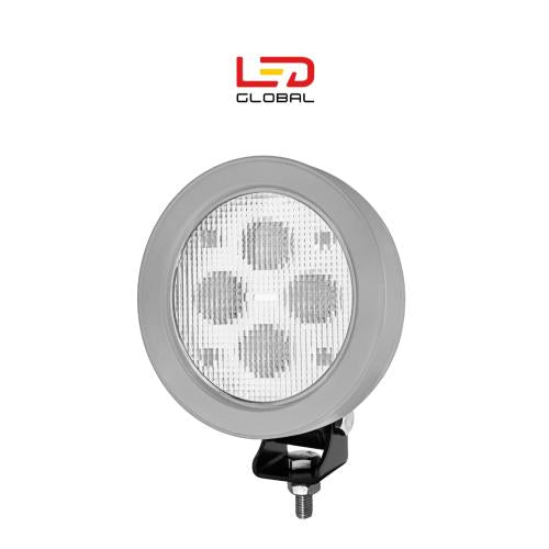 40W ROUND LED WORK LIGHT (GREY) - LG8440