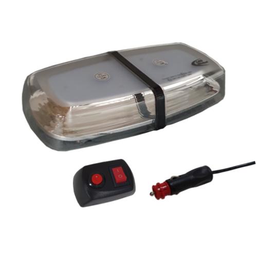 LED 12" (300mm) LED Warning Bar Clear Mini Master - LG656