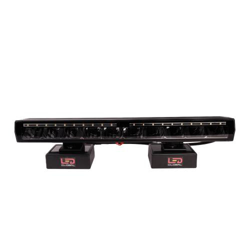 20" (508mm) LED Driving Bar with White Position Light & Amber Strobe Function - LG894