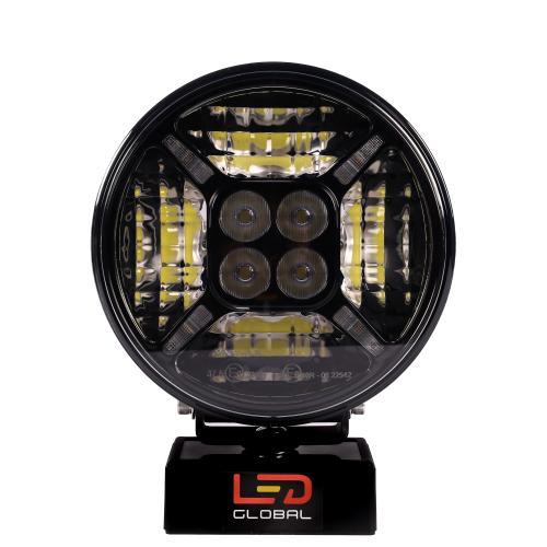 Lumière de conduite 60 Watt 7 LED avec feu de position bicolore - LG876
