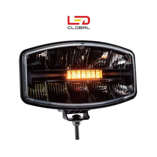 60 Watt 10" LED světlomet pro jízdu s 2 barevnými pozičními světly, plus stroboskopické světlo - LG888S