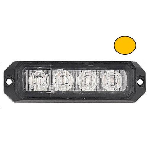 4 LED Amber Warning Strobe - LG755