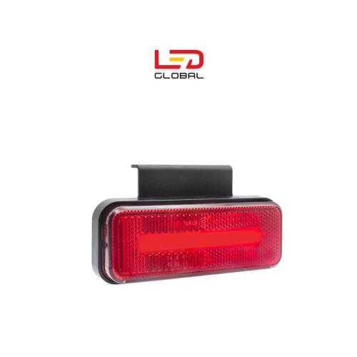 LED Rectangular Marker Light Red - LG179