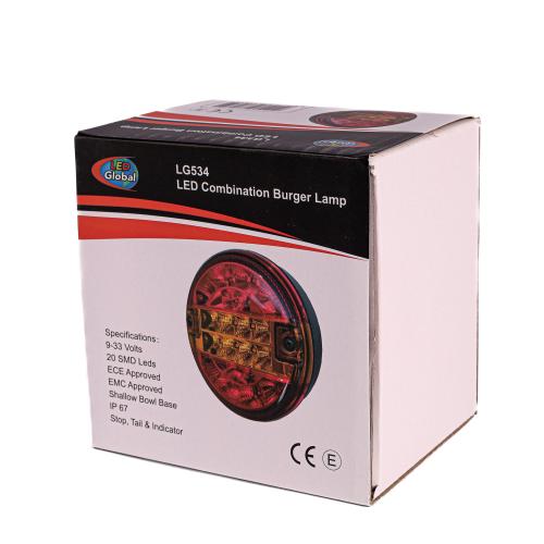 LED tagatuli Burgeri kombinatsioon - LG534