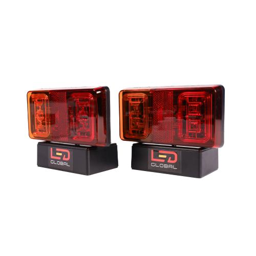 LED Tail Light Rectangular, Combination - Pair - LG533