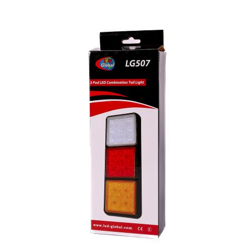 LED 3 Pod Combination Tail Light - LG507