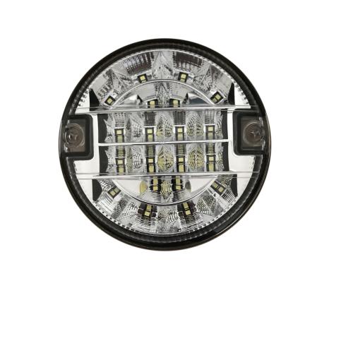 12-24 Volt LED Round Reverse Burger Light - LG214