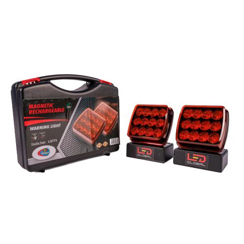 LED Magnetic Rechargeable Warning Strobe Kit - LG773