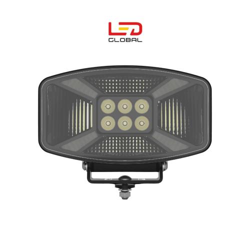 140W 10" X Driving Light w/ Dual Position Light & Warning Light - LG932