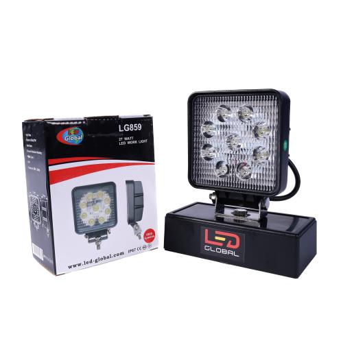 27 Watt LED Square Work Light - LG859