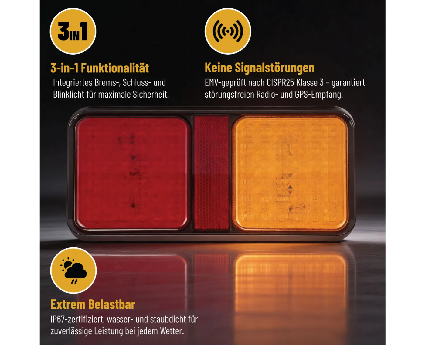 LED Tail Lights - Pod Combination - LG512