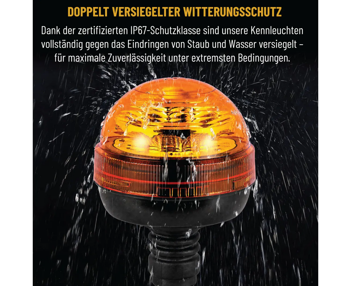 LED posti külge kinnitatav hoiatusvilkur LG707