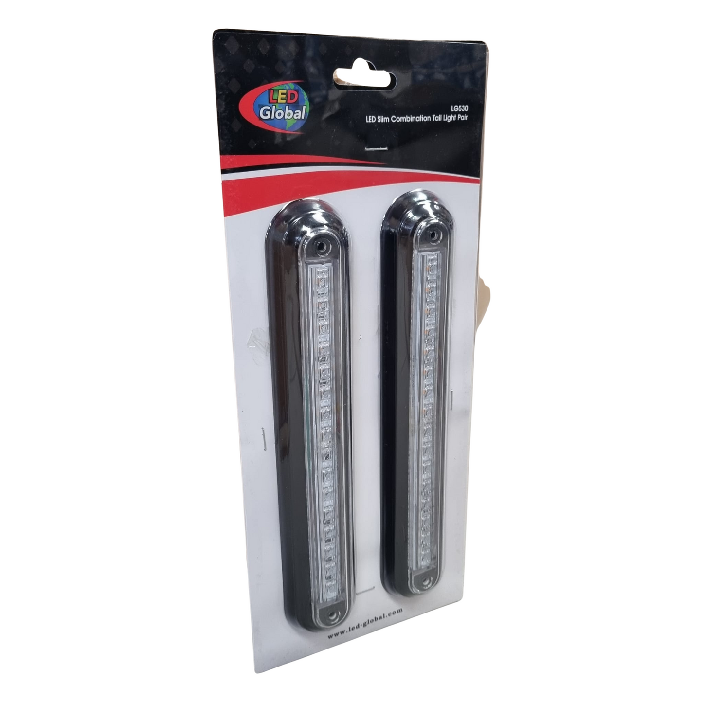 9-33 Volts LED Slim Tail Light Pair - LG530