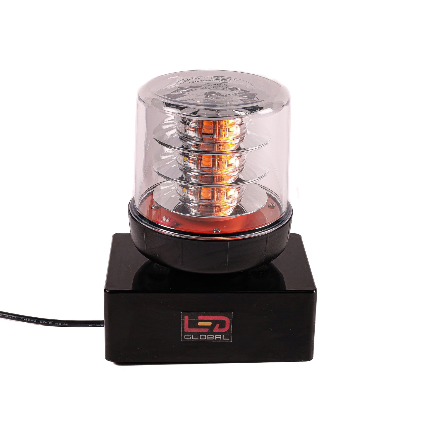 LED One Bolt Warning Beacon Clear Lens - LG689