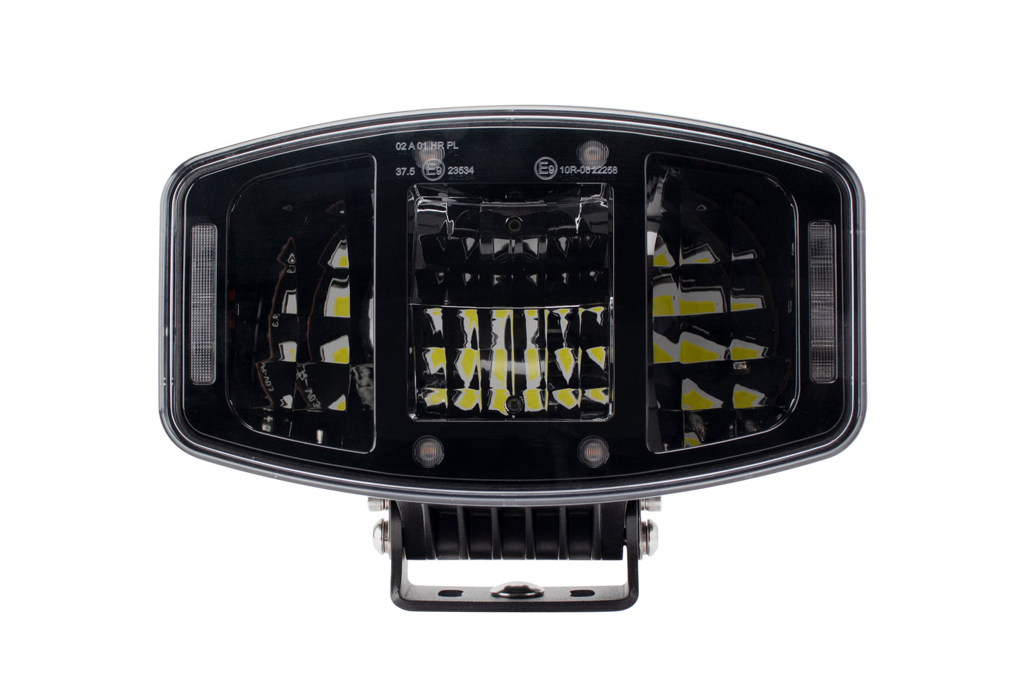 120 Watt LED Driving Light with Dual Colour Position Light & Amber Warning Strobe - LG933