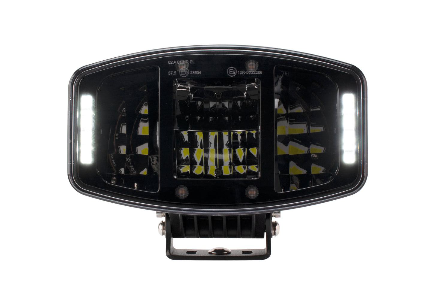120 Watt LED Driving Light with Dual Colour Position Light & Amber Warning Strobe - LG933