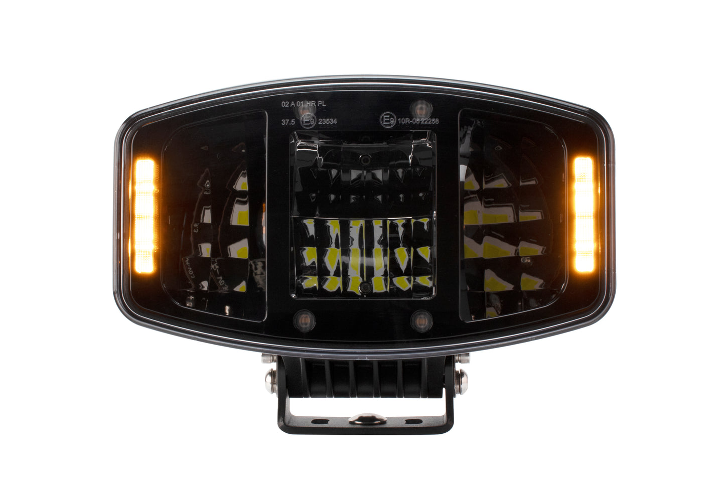 120 Watt LED Driving Light with Dual Colour Position Light & Amber Warning Strobe - LG933