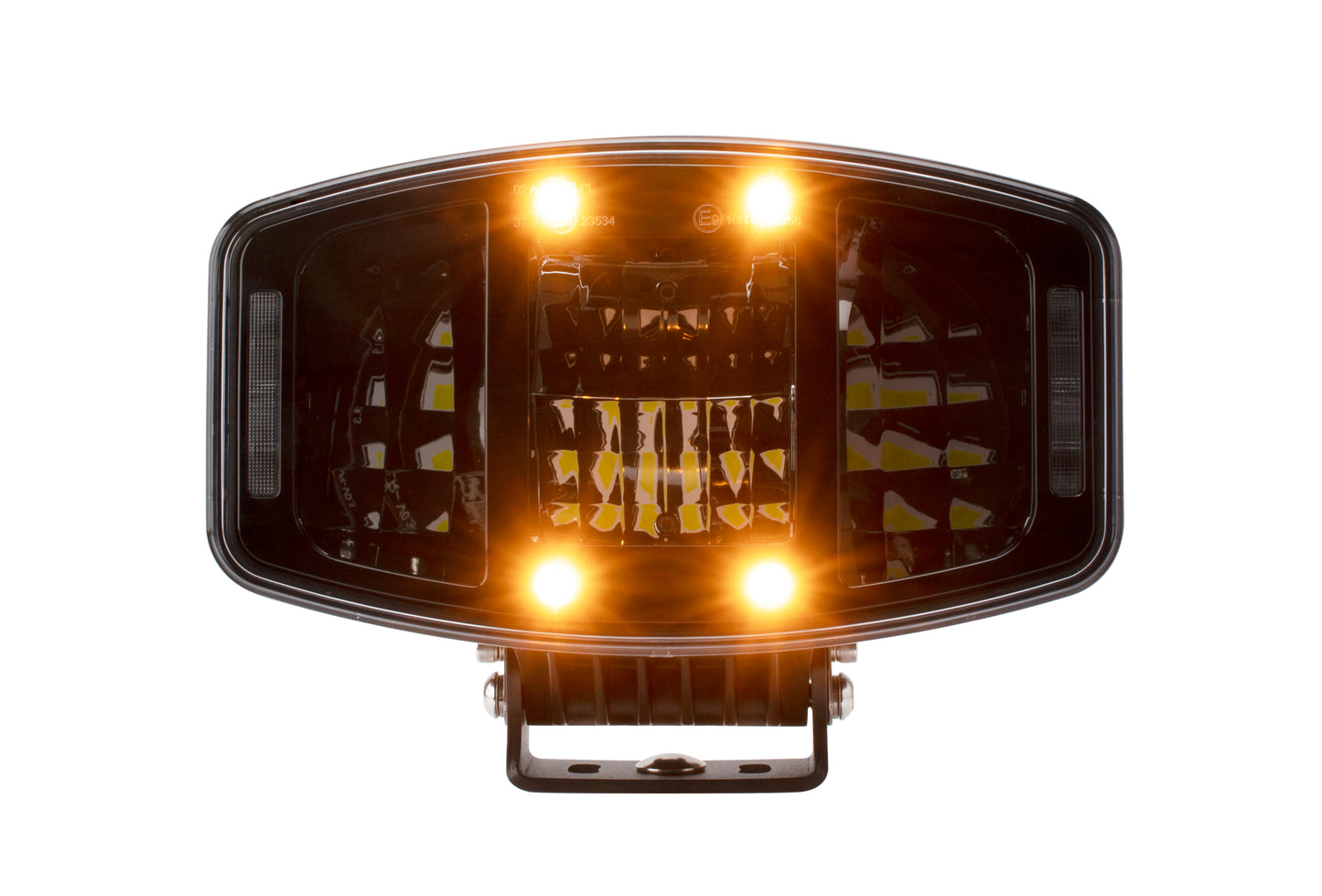 120 Watt LED Driving Light with Dual Colour Position Light & Amber Warning Strobe - LG933