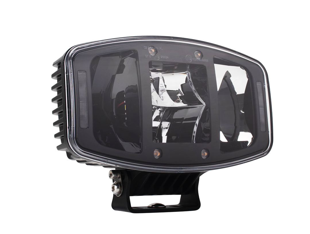 120 Watt LED Driving Light with Dual Colour Position Light & Amber Warning Strobe - LG933