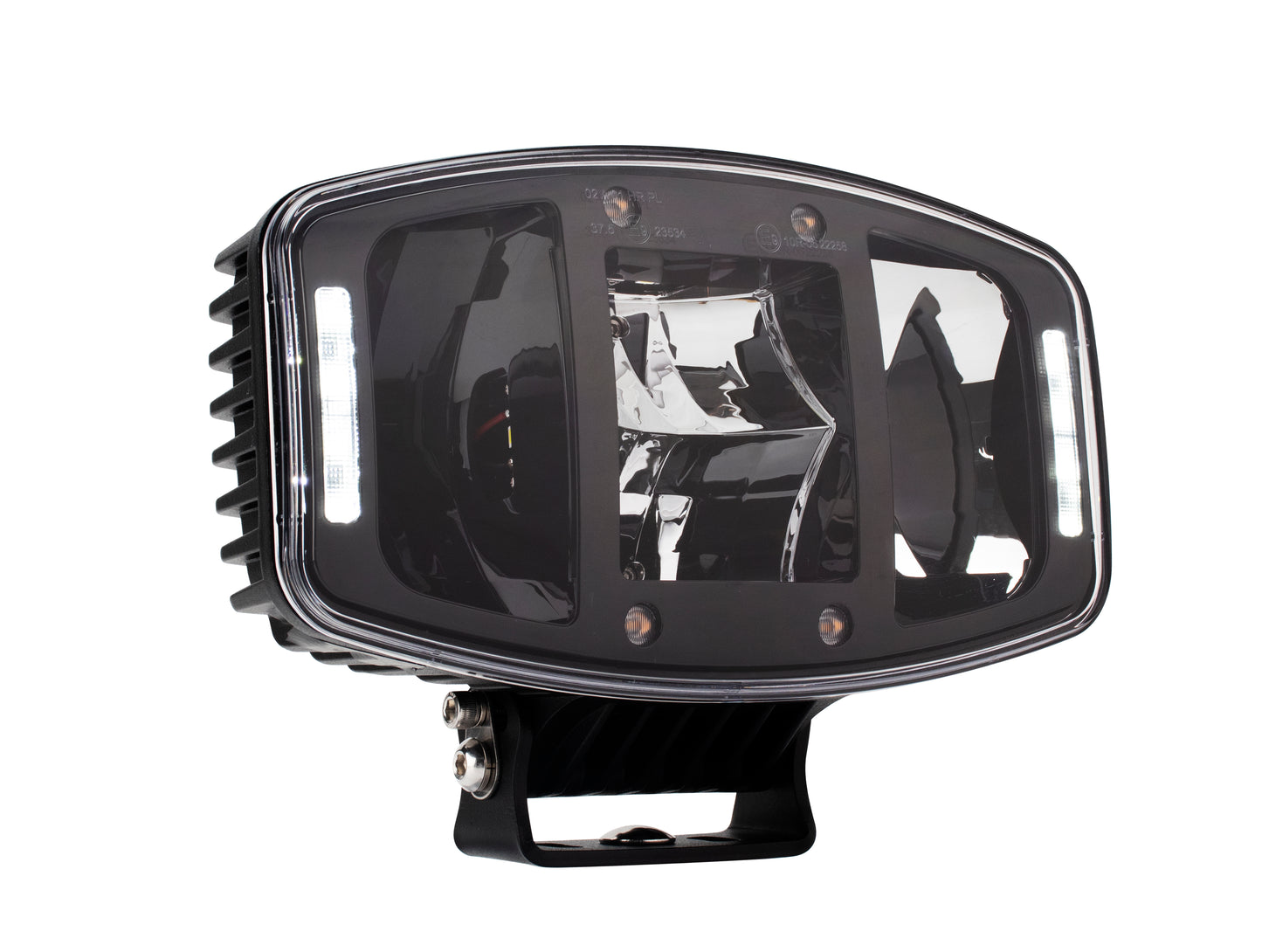 120 Watt LED Driving Light with Dual Colour Position Light & Amber Warning Strobe - LG933