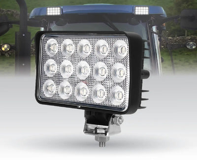 60 Watt LED-Flutlicht-Arbeitsleuchte - Doppelbefestigung, Schwenkbar - LG972
