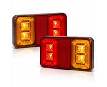 LED Tail Light Rectangular, Combination - Pair - LG533