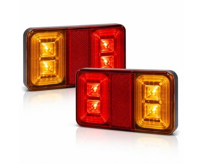 LED-Rücklicht Rechteckig, Kombination - Paar - LG533