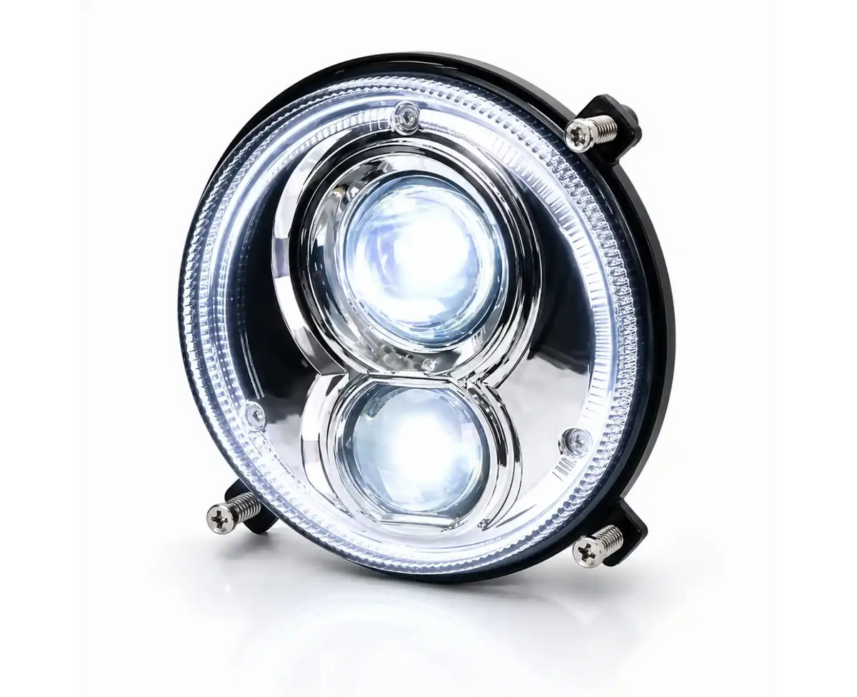 90 Watt LED Rundt Høyt & Lavt Lys Frontlys - LG824EU