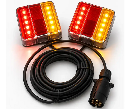 LED-magneettinen perävaunun takavalo setti (12 metrin kaapeli) - LG557