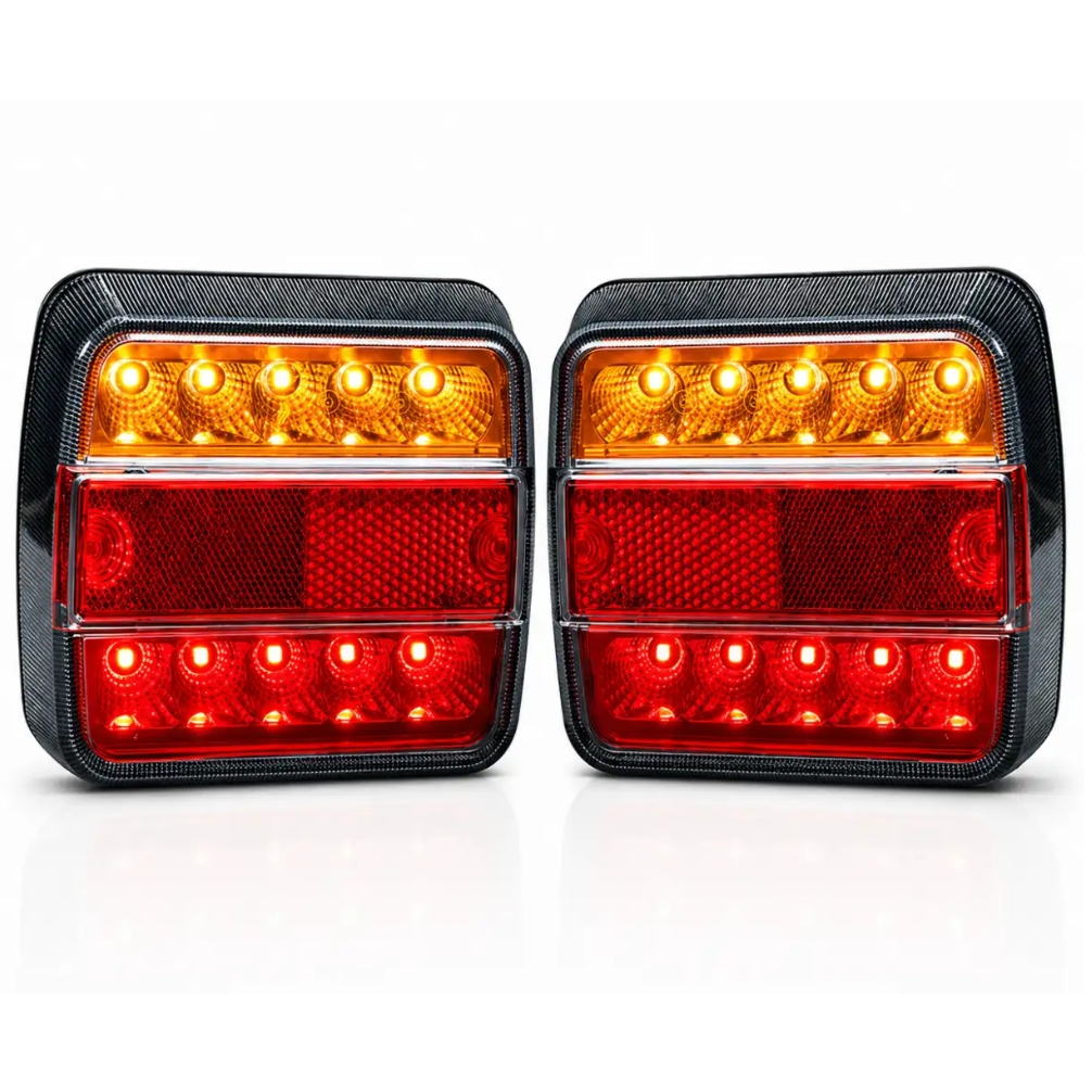 Luz Traseira LED Quadrada Combinada - Par - LG529