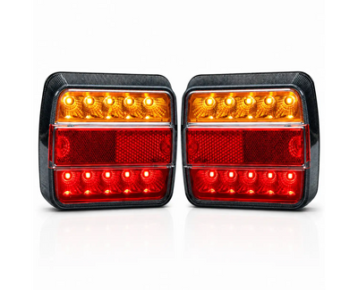 LED-Rücklicht Quadrat Kombination - Paar - LG529