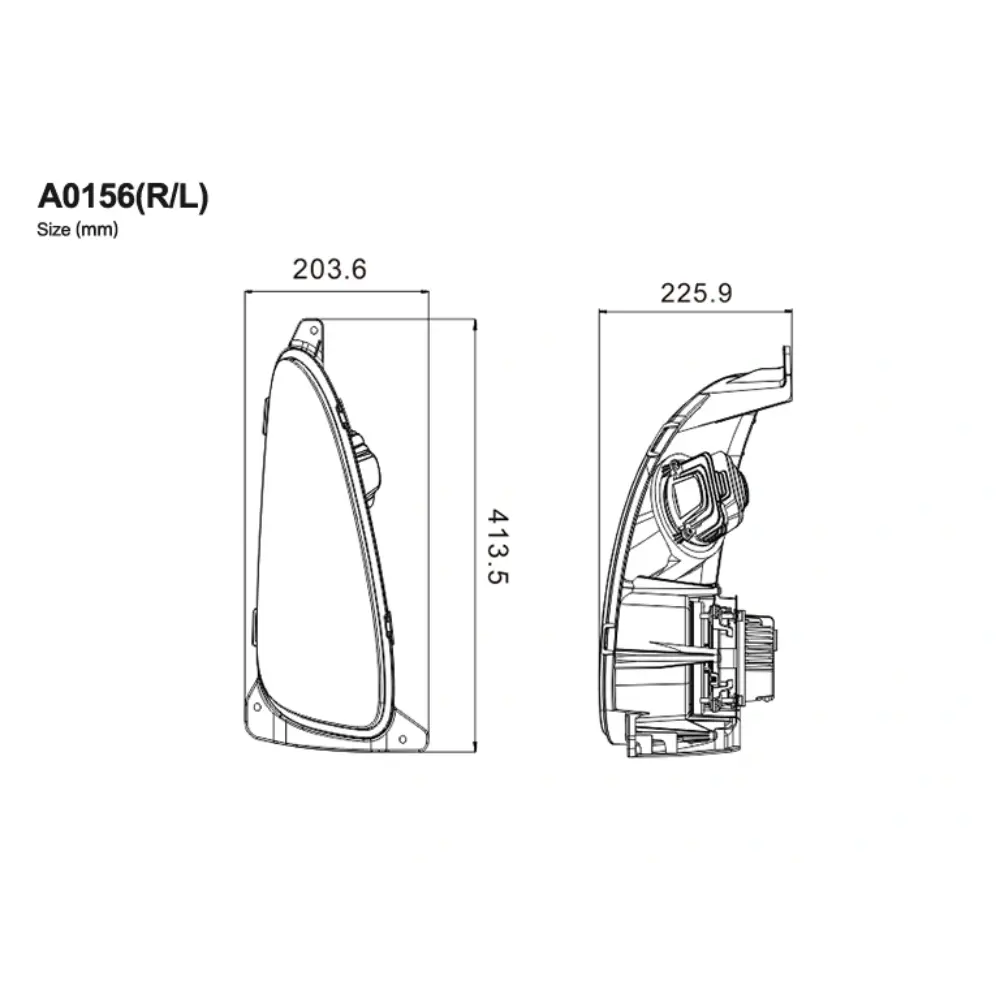 NEW HOLLAND VOLL-LED-SCHEINWERFER - LG922R