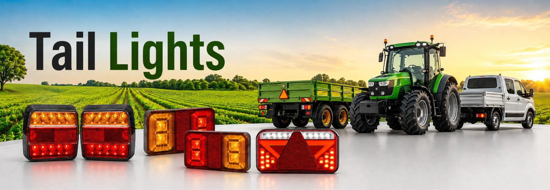 Tail Lighting - LED Tail Lighting for tractors, trailers and utility vehicles